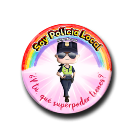 Pin Superheroínas! - Policía Local 12MSM2