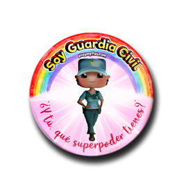 Chapa Superheroínas! - Guardia Civil 13MSM1