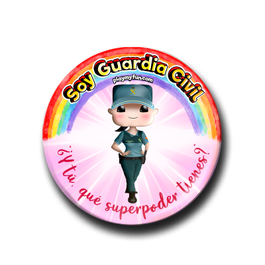Pin Superheroínas! - Guardia Civil 13MSM2