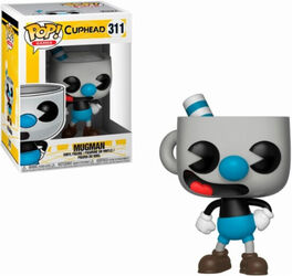FK26965 Cuphead Pop! Games - Figura Mugman