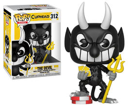 FK26966 Cuphead Pop! Games - Figure The Devil