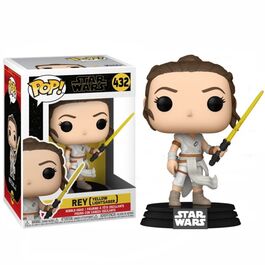 FUNKO POP! Star Wars - Rey (Yellow Lightsabers)