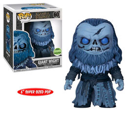 FUNKO POP! JUEGO DE TRONOS - GIANT WIGHT EXCLUSIVO ECCC 2018 - 15 CM