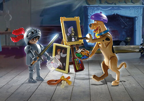 PLAYMOBIL ® 70709 SCOOBY-DOO! ADVENTURE WITH BLACK KNIGHT