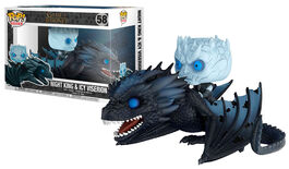 FK28671 Juego de Tronos Pop! Television - Figura Viserion y Night King