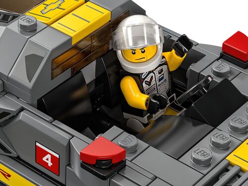 LEGO SPEED CHAMPION - CORVETTE C8.R Y 1968 CORVETTE