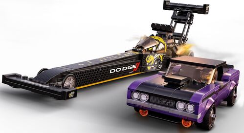 LEGO SPEED CHAMPION - MOPAR DODGE//SRT Y CHALLENGER T/A DE 1970