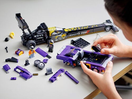 LEGO SPEED CHAMPION - MOPAR DODGE//SRT Y CHALLENGER T/A DE 1970