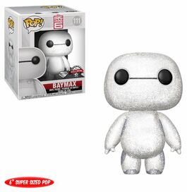 FK29127 Big Hero 6 Pop! Disney - Figura Nurse Baymax (Diamond Glitter) - Exclusivo