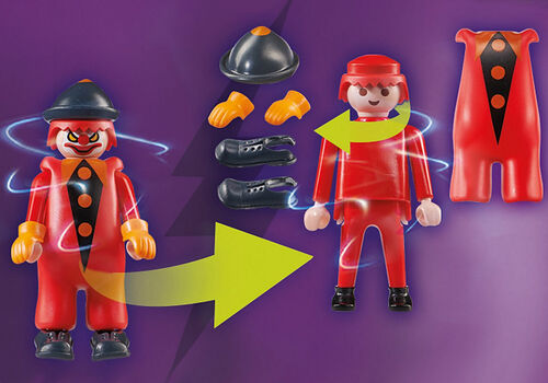 PLAYMOBIL 70710 SCOOBY-DOO! AVENTURA CON PAYASO FANTASMA