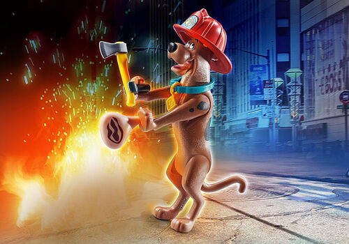 PLAYMOBIL ® 70712 SCOOBY-DOO! FIGURA COLECCIONABLE BOMBERO