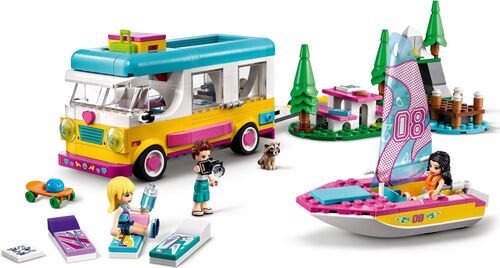 41681 Forest Camper Van and Sailboat LEGO ® FRIENDS ®