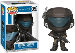 FK30100 Halo Pop! Games - Figura Orbital Drop Shock Trooper Buck (con el casco)