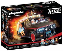PLAYMOBIL FURGÓN DEL EQUIPO A - EXCLUSIVO
