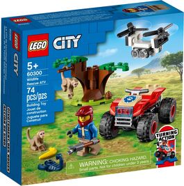 60300 Rescate de la Fauna Salvaje: Quad LEGO ® CITY ®