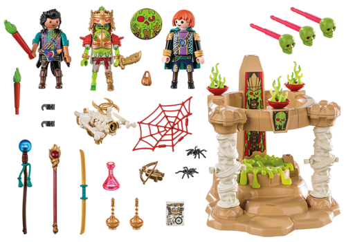 PLAYMOBIL - SAL'AHARI SANDS: TEMPLO DEL EJÉRCITO DE ESQUELETOS