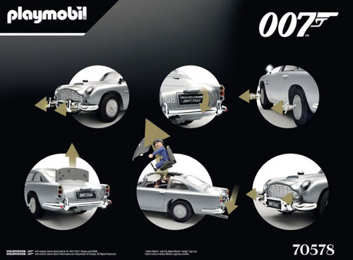 PLAYMOBIL ® 70578 ASTON MARTIN 007 GOLDFINGER - EXCLUSIVO