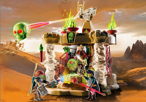 PLAYMOBIL - SAL'AHARI SANDS: TEMPLO DEL EJÉRCITO DE ESQUELETOS
