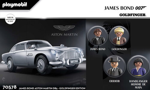 PLAYMOBIL ® 70578 ASTON MARTIN 007 GOLDFINGER - EXCLUSIVO
