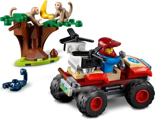 60300 Rescate de la Fauna Salvaje: Quad LEGO ® CITY ®