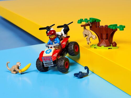 60300 Rescate de la Fauna Salvaje: Quad LEGO ® CITY ®