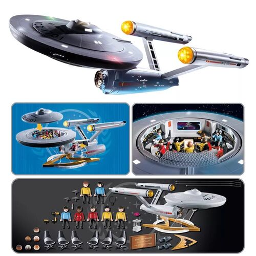 PLAYMOBIL ® 70548 STAR TREK USS ENTERPRISE NCC-1701 - EXCLUSIVO