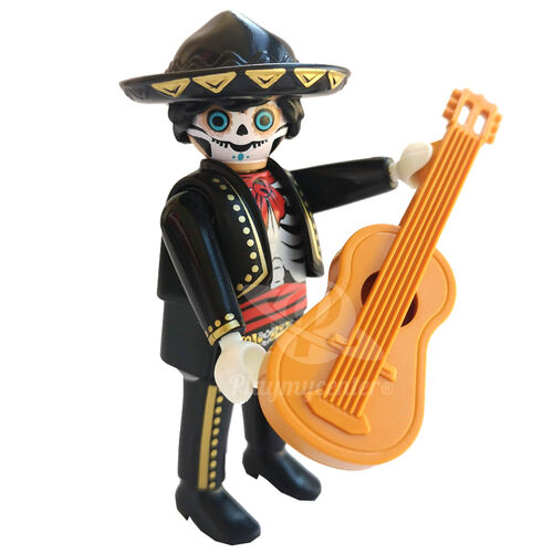 MARIACHI DEL DÍA DE LOS MUERTOS - PLAYMOBIL 70148-7 SOBRE SORPRESA SERIE 20 NIÑOS
