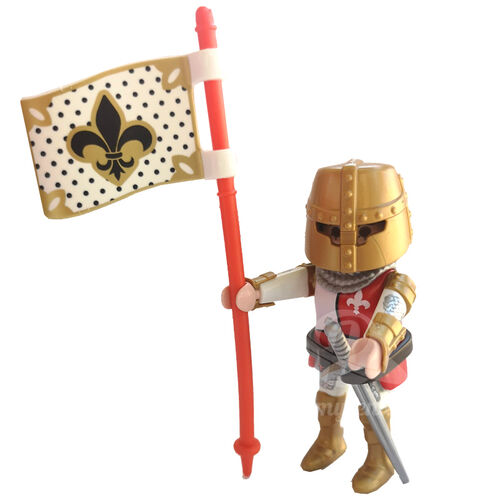 PLAYMOBIL 70149-2 FIGURES GIRLS SERIES 20 - WARRIOR WITH BANNER