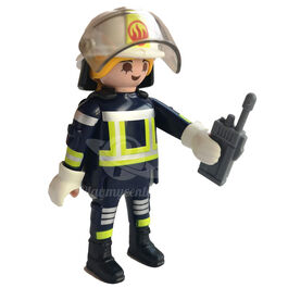 PLAYMOBIL BOMBERA CON WALKIE - SOBRES SORPRESA SERIE 20 NIÑAS