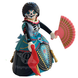 PLAYMOBIL 70149-11 FIGURES GIRLS SERIES 20 - MEXICAN DAY OF THE DEAD DANCER