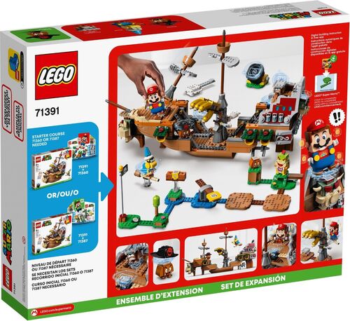 71391 Bowser's Airship Expansion Set LEGO ® SUPER MARIO ?