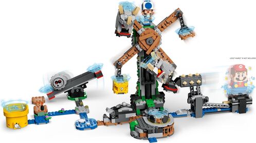 LEGO SUPER MARIO - SET DE EXPANSIÓN: DERRIBO DE LOS REZNORS