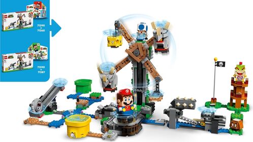 LEGO SUPER MARIO - SET DE EXPANSIÓN: DERRIBO DE LOS REZNORS