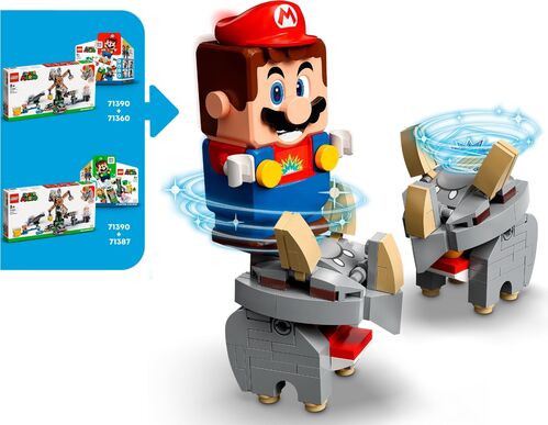 LEGO SUPER MARIO - SET DE EXPANSIÓN: DERRIBO DE LOS REZNORS