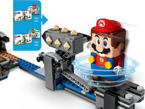 LEGO SUPER MARIO - SET DE EXPANSIÓN: DERRIBO DE LOS REZNORS