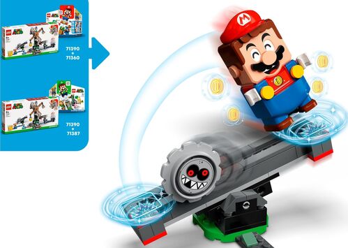 LEGO SUPER MARIO - SET DE EXPANSIÓN: DERRIBO DE LOS REZNORS