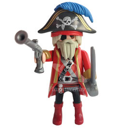 PLAYMOBIL 70148-6 FIGURES BOYS SERIES 20 - CAPTAIN PIRATE