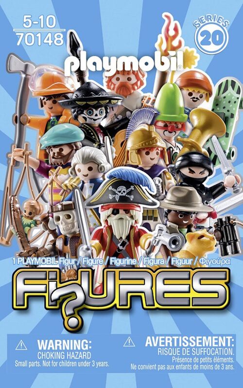 PAYASO CON TUBA - PLAYMOBIL 70148-9 SOBRE SORPRESA SERIE 20 NIÑOS