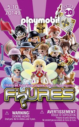 PLAYMOBIL 70149-2 FIGURES GIRLS SERIES 20 - WARRIOR WITH BANNER