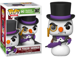 FUNKO POP! DC HOLIDAY - EL PINGÜINO HOMBRE DE NIEVE EXCLUSIVO