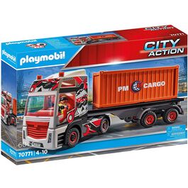 PLAYMOBIL - CAMIÓN CON REMOLQUE