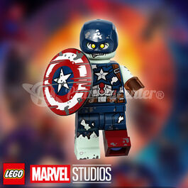 71031-09 Minifigures: Zombie Captain America LEGO ® Marvel Studios