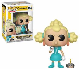 FUNKO POP! CUPHEAD - SALLY STAGEPLAY REF: 34474 Nº 414 (Unidad Única - No admite devolución, ver fotos reales del producto)
