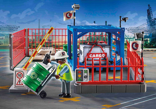 PLAYMOBIL ® 70773 DEPÓSITO DE CARGA