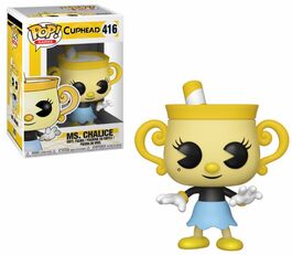 FK34476 Cuphead Pop! Games - Figura Ms. Chalice
