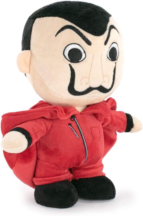 Peluche La Casa de Papel - Máscara de Dalí 28 cm