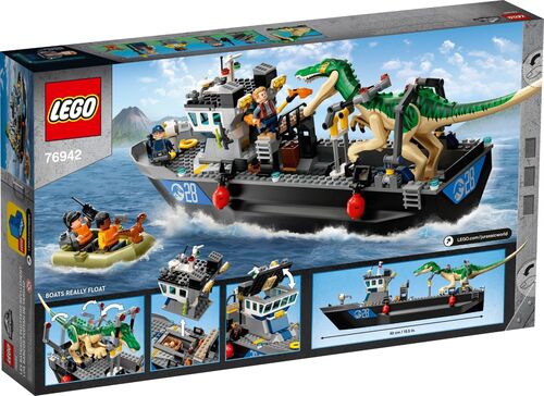 76942 Baryonyx Dinosaur Boat Escape LEGO ® Jurassic World ?
