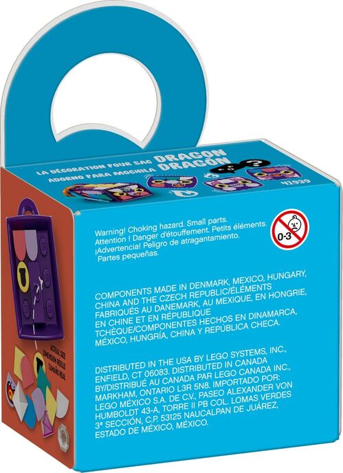 41939 Bag Tag Dragon LEGO ® DOTS ?