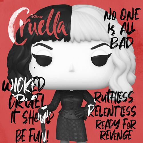 FUNKO POP! CRUELLA - CRUELLA (CREANDO ARTE)