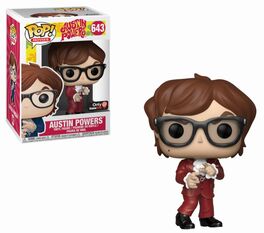 FK34995 Austin Powers Pop! Movies - Figura Austin (Traje Rojo) - Exclusivo